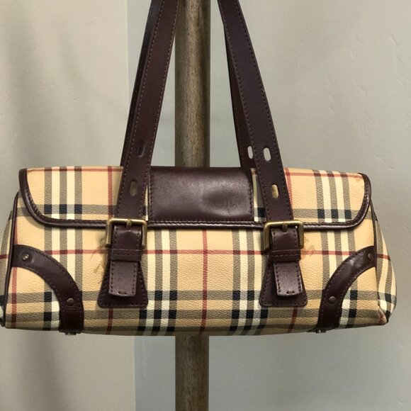 BURBERRY Shoulder Bag w Original Twilly - Picture 9 of 13